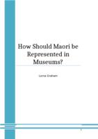 How Should Maori be Represented in Museums?