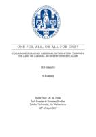 One for all, or all for one: explaining Eurasian regional integration through the lens of liberal intergovernmentalism