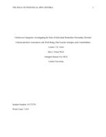 Criteria not categories: Investigating the role of individual Borderline Personality Disorder criteria and their association with well-being, past suicide attempts, and comorbidities