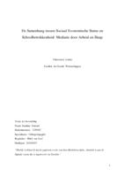De Samenhang tussen Sociaal Economische Status en Schoolbetrokkenheid: Mediatie door Arbeid en Slaap