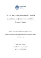 The EUs post-Lisbon foreign policy identity: a role theory analysis over space and time