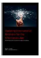 Updating International Relations for the Information Age