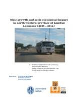 Mine growth and socio-economical impact in north-western province of Zambia