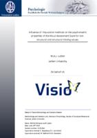 Influence of imputation methods on the psychometric properties of the Visual Assessment Scale for non-structural and structural missing values