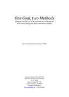 One Goal, Two Methods: Belgian and Dutch CICM Missionaries in Mongolia and Gansu during the Late Nineteenth Century