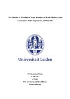 The Making of Sino-Dutch Sugar Frontiers in Early Modern Asia: Connections and Comparisons, 1630s-1730s