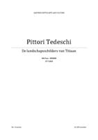 Pittori Tedeschi; De landschapsschilders van Titiaan