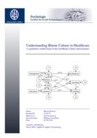 Understanding the blame culture in healthcare: A quantitative model based on the Just/Blame Culture Questionnaire