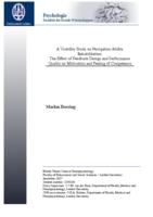 A usability study on navigation ability rehabilitation: The effect of feedback design and performance quality on motivation and feeling of competence