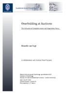 Overbidding at auctions: The influence of competitiveness and regulatory focus