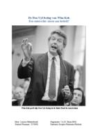 De Den Uyl-lezing van Wim Kok: Een onterechte storm aan kritiek?