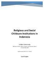 Religious and Social Childcare Institutions in Indonesia