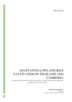 Adaptive lowland rice cultivation in Thailand and Cambodia