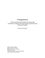 Tracing Sources: the Procurement and Exchange of Ground-edge "Greenstone" artifacts of the Late Ceramic Age site El Cabo, Dominican Republic