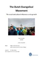 The Dutch Evangelical Movement - The social and cultural influences on its growth