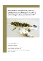 De invloed van internaliserende problemen, opleidingsniveau en scheiding van de ouders op het cannabisgebruik van jongvolwassenen
