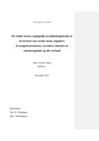 De relatie tussen copingstijl en middelengebruik en de invloed van sociale steun, negatieve levensgebeurtenissen, executieve functies en emotieregulatie op dit verband