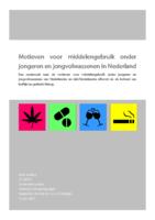 Motieven voor middelengebruik onder jongeren en jongvolwassenen in Nederland