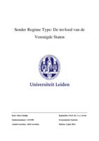 Sender regime type: De invloed van de Verenigde Staten