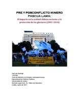 Pre y posconflicto minero Pascua Lama: El impacto en la actitud chilena en torno a la protección de los glaciares (2001-2016)