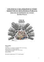 Violência e delinquência como desafios da segurança pública: Análise do fenômeno na cidade de São Paulo