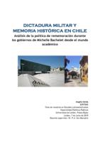 Dictadura militar y memoria histórica en Chile