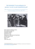 Het Katholiek Vrouwendispuut als pioniers van de tweede feministische golf. Het actierepertoire van het Katholiek Vrouwendispuut en de vrouwenvereniging van de PvdA, 1946-1975