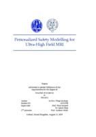 Personalized Safety Modelling for Ultra-High Field MRI