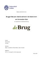 Bruggen Bouwen: Sociale cohesie in de lokale krant van Amsterdam Oost