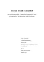 Tussen beleid en realiteit: hoe illegale migranten in Nederland toegang krijgen tot de gezondheidszorg, de arbeidsmarkt en de huizenmarkt.