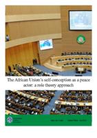The African Union's self-conception as a peace actor: a role theory approach