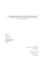 Gendered Self-Consciousness in China's Sixth Generation Women's Cinema: a social semiotic analysis of female consciousness and self-identity in films from the independent and commercial sector