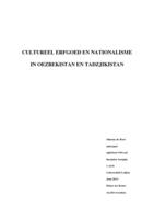 Cultureel erfgoed en nationalisme in Oezbekistan en Tadzjikistan