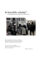 In hetzelfde schuitje? Groepsidentiteit op Scheveningen tussen 1900 en 1940