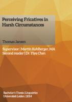 Perceiving Fricatives in Harsh Circumstances