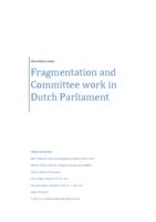 Fragmentation and Committee Work in Dutch Parliament