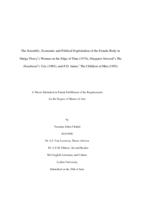 The Scientific, Economic and Political Exploitation of the Female Body in Marge Piercy's Woman on the Edge of Time (1976), Margaret Atwood's The Handmaid's Tale (1985), and P.D. James' The Children of Men (1992)