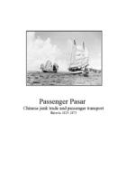 Passenger Pasar: Chinese junk trade and passenger transport, Batavia 1825-1875