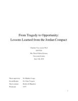 From tragedy to opportunity: Lessons learned from the Jordan Compact