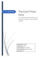 The Czech Pirate Party: Is intra-party democracy decreasing following the party’s recent electoral success?
