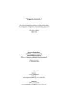 "Tengamos memoria...", The role of emigration memory in political discourse on immigration, integration and citizenship legislation. The case of Spain 1980-2010