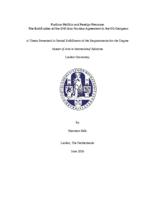 Partisan Politics and Foreign Pressure:   The Ratification of the 2015 Iran Nuclear Agreement in the US Congress