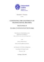 Contesting the legitimacy of transnational regimes: The power of global contestation networks