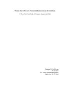 Women Rise to Power in Patriarchal Democracies in the Caribbean: A Three-Part Case Study of Curacao, Guyana and Haiti