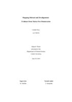 Mapping Distrust and De-alignment: Evidence from Thirty-Five Democracies