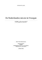De Nederlandse missie in Uruzgan - 'Coin gekortwiekt?'