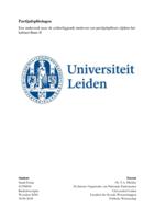 Partijafsplitsingen: Een onderzoek naar de achterliggende motieven van partijafsplitsers tijdens het kabinet-Rutte II
