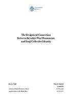 The Reciprocal Connection Between Ba’athist War Monuments and Iraqi Collective Identity