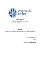 Political space for poverty reduction: A case study on Senegal