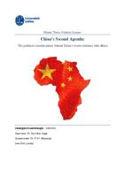 China's second agenda: The political considerations behind China's trade relations with Africa